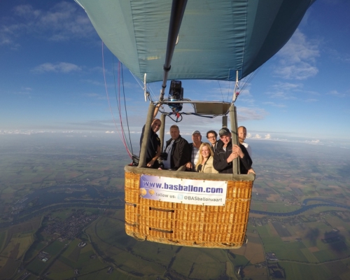 Prive ballonvaart uit Haren Noord Brabant